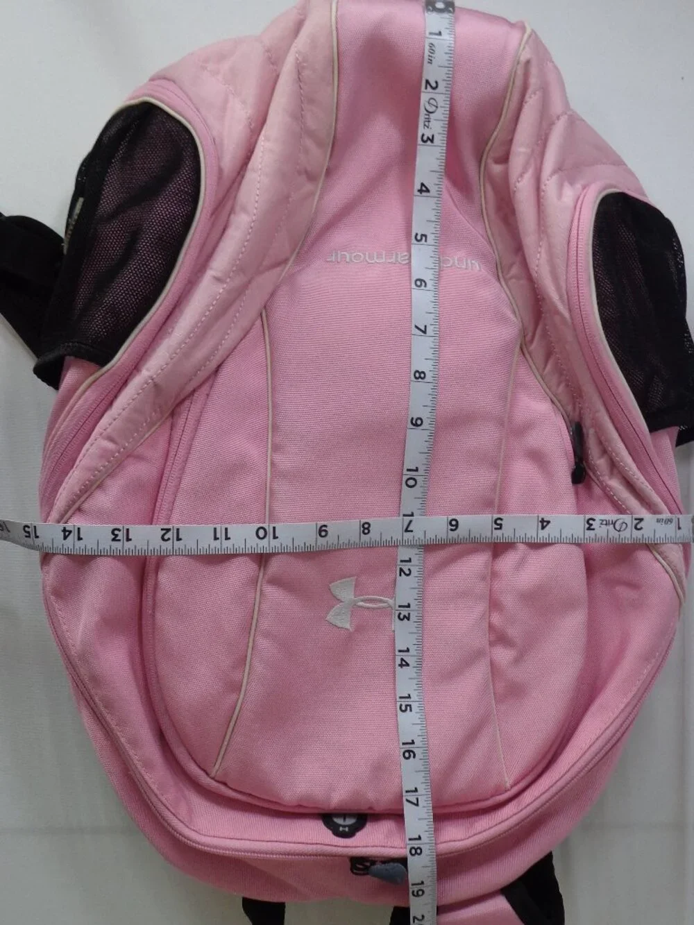 UNDER ARMOUR UA Backpack for Laptop Sports Shoes School Bag Black/Pink
